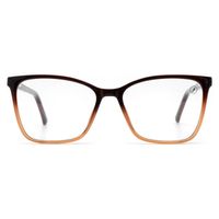 LV.IJ.0415-5702.1 Armacao Para Oculos de Grau Feminino Chilli Beans Classicos Quadrado Degrade Marrom -1-